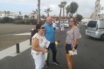 La limpieza de fondos marinos de La Garita 'rueda' con éxito (Foto TA)